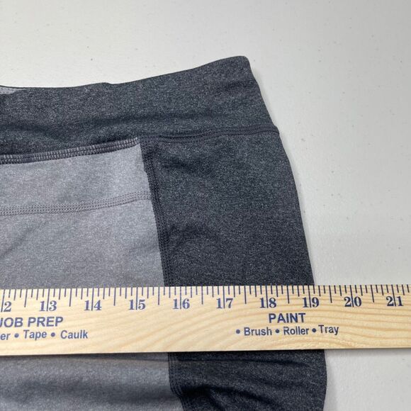 prAna Gabi Leggings Womens XL Contrast Gray Mid-rise Tight Compression Hot Yoga - Picture 8 of 16